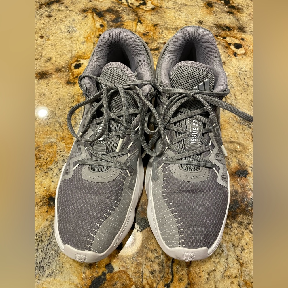 Adidas Spider Man 2, gray, size 10